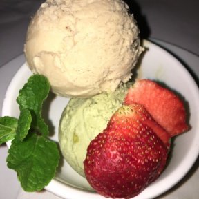 Gluten-free gelato from Arte Cafe